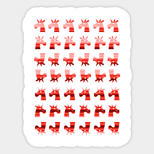 Peppermint Unicorns Sticker